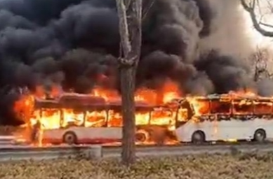 天津发生一起两车追尾起火事故，致1死37伤