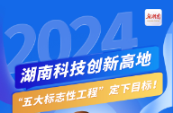 一图读懂｜2024，湖南科技创新高地“五大标志性工程”定下目标！