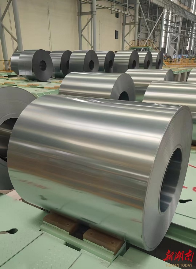 涟钢成功开发两款薄规格新能源电工钢新产品