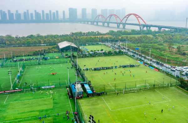 50支队伍1300名少儿角逐，中国城市少足赛长沙赛区揭幕
