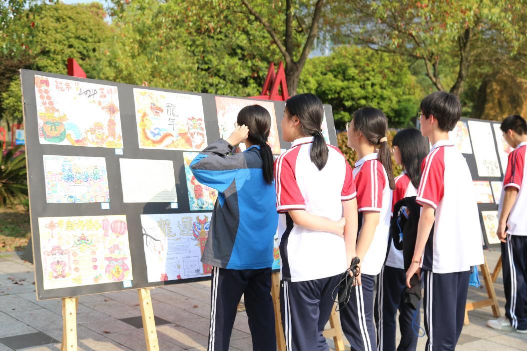 衡南一中云集校区举办学生艺术作品展