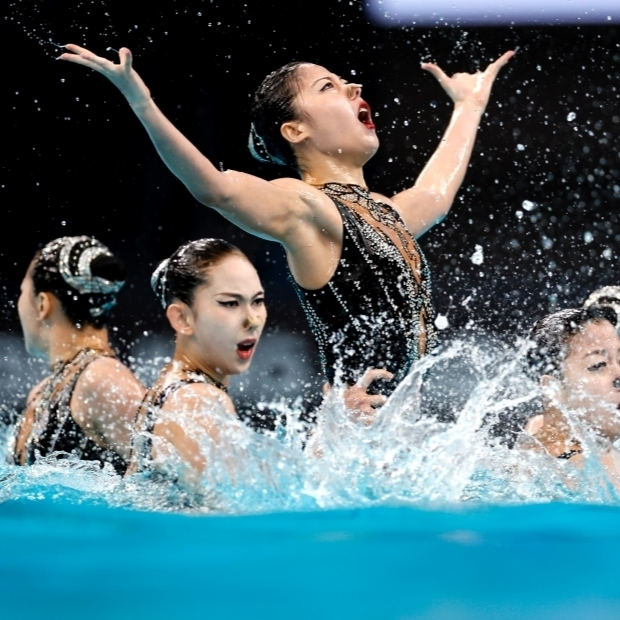 花样游泳世界杯（北京站）：中国队摘集体技巧自选银牌