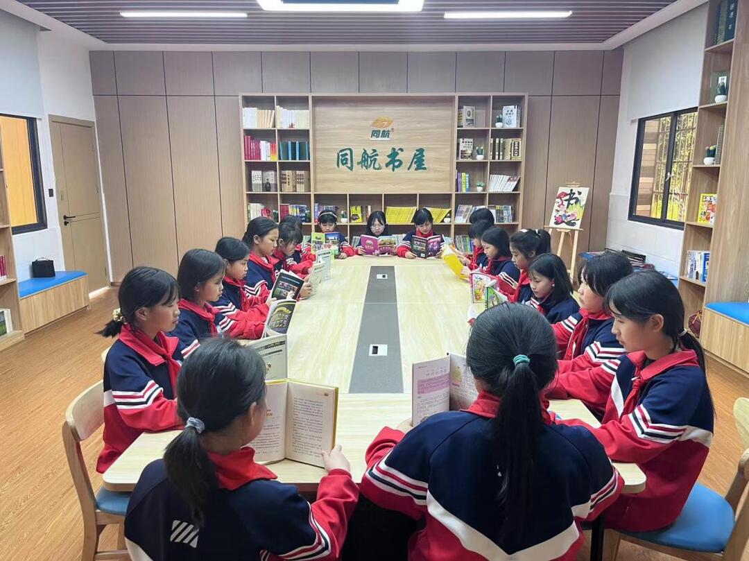 衡南县茶市联合学校僚塘小学开展学生阅读活动