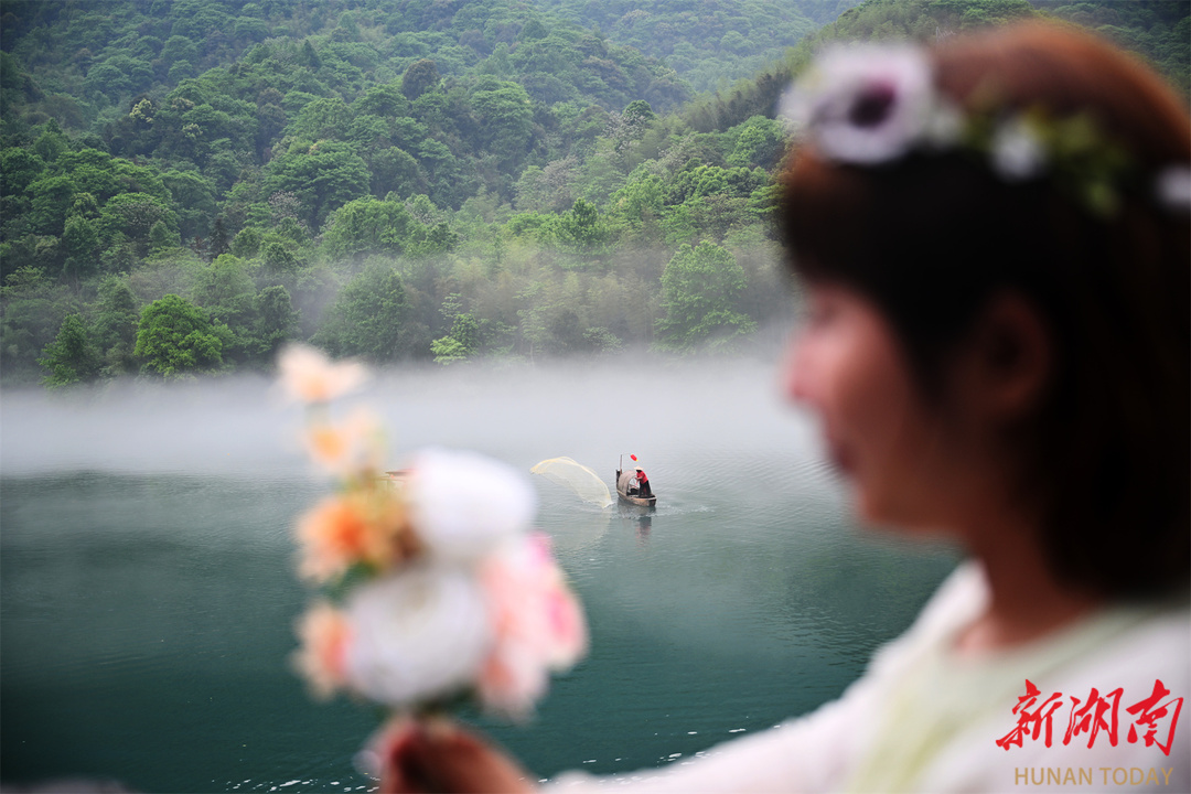 视频丨资兴东江湖：“雾漫小东江”进入观雾季