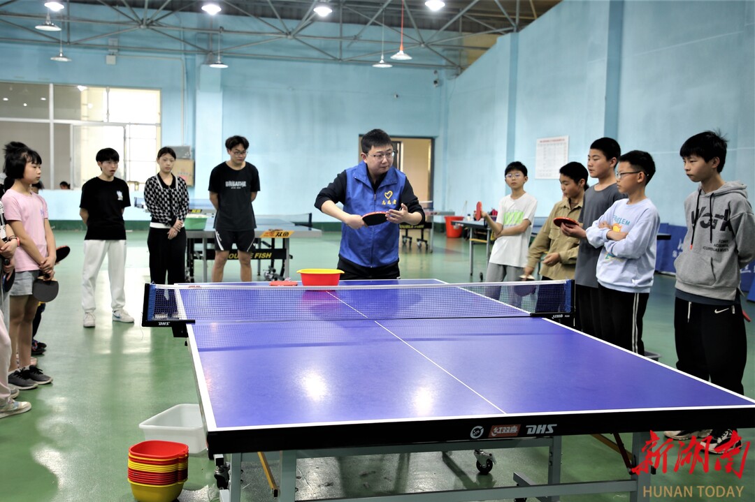 湖南文理学院为常德市青少年提供体育公益服务