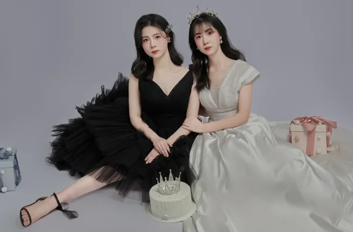 双胞胎姐妹，相逢在北大！