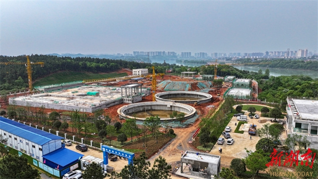 Yongzhou Accelerates Construction of Sewage Treatment Plant