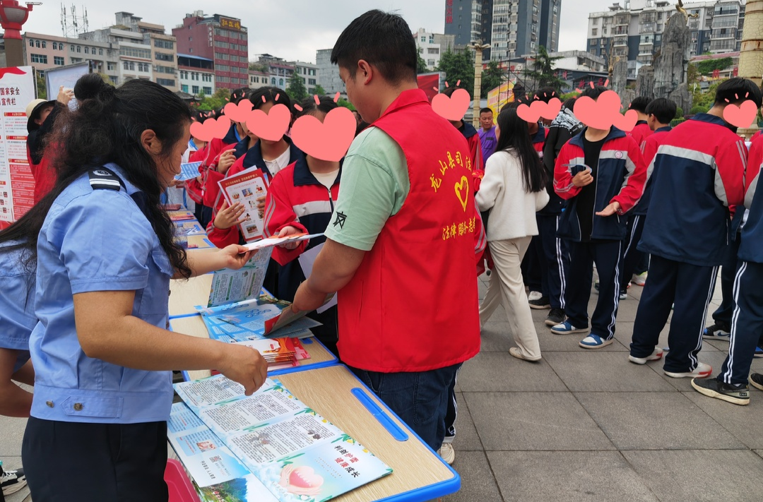 龙山县司法局开展“国家安全教育日”宣传活动