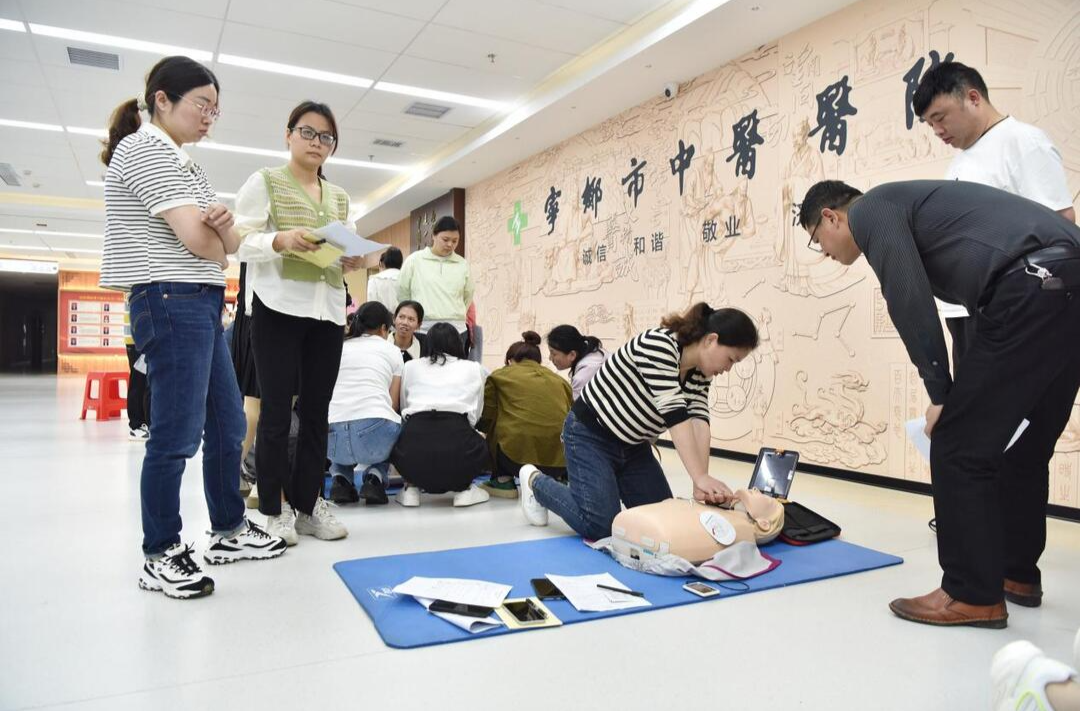 宁乡市中医医院举办急救知识与技能普及培训班