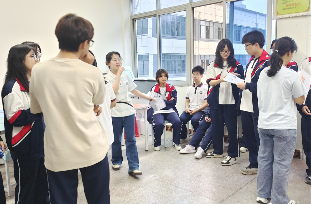 衡阳市五中开展“做情绪的主人”团体心理辅导活动，塑造学生健康人生