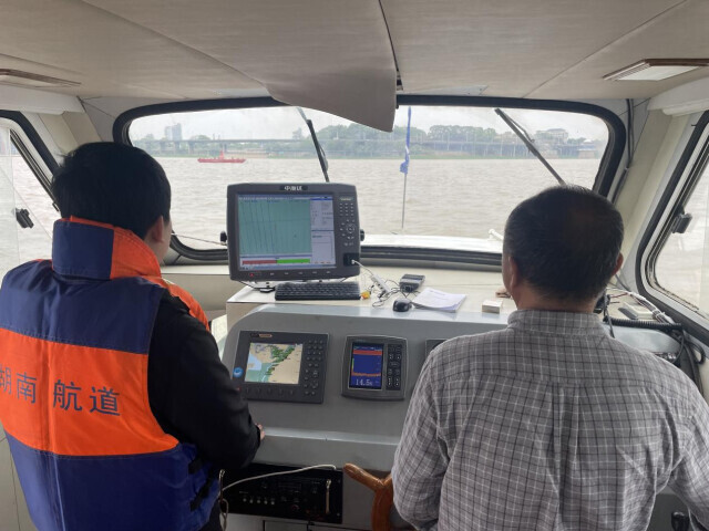 第二轮湘江航道全河段测绘开启 最新数据将用于航道管养和打造智慧航道