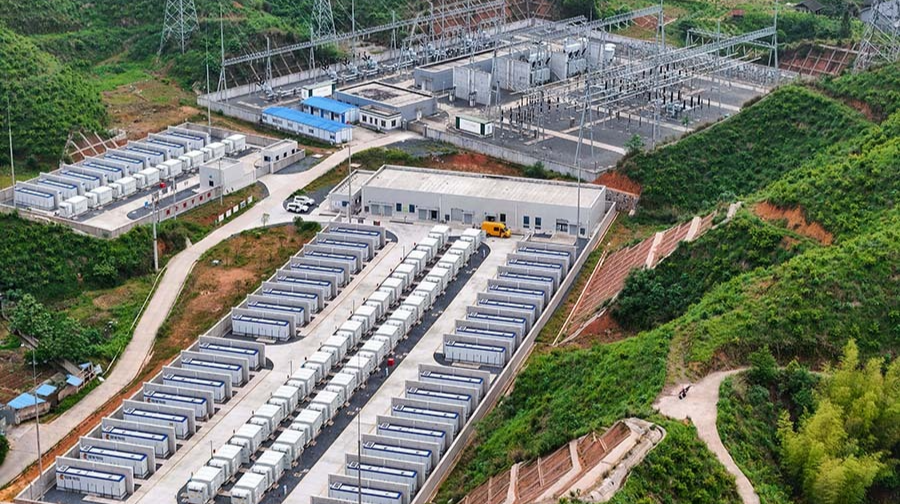 储能电站助力绿色发展