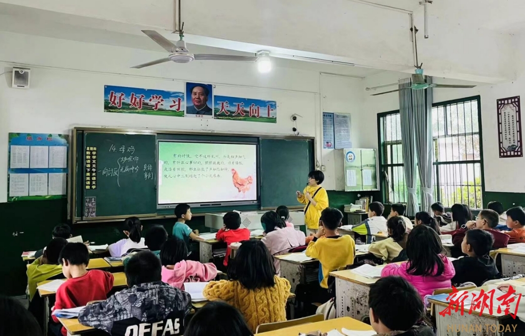嘉禾县坦坪镇中心学校开展四月份教研活动