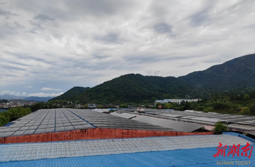 炎陵高新区打造光伏发电“金屋顶”