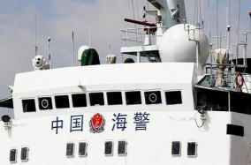 中国海警舰艇编队在我钓鱼岛领海巡航