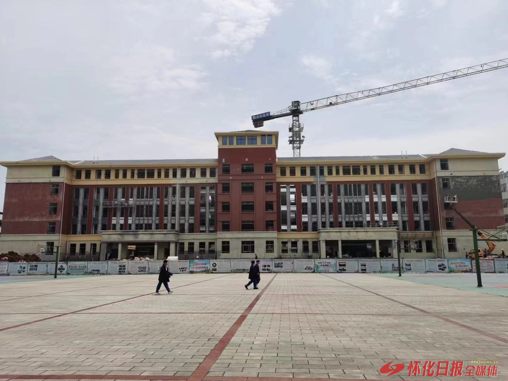 中方县：区域性教育中心建设工程提档加速