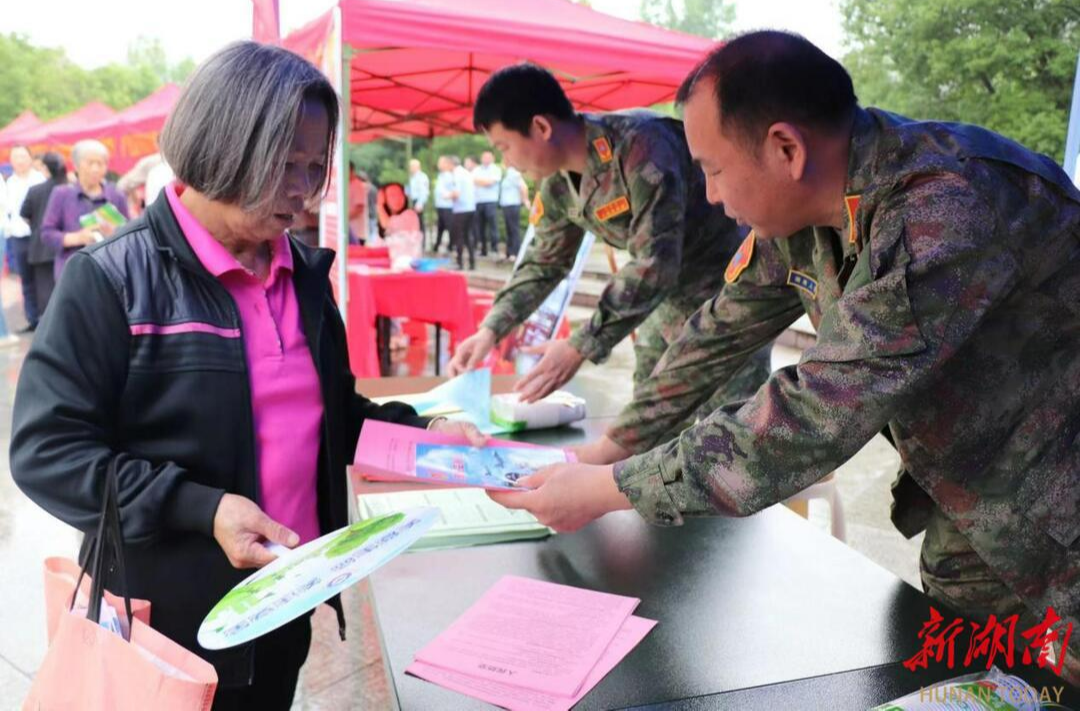 永州市国动系统广泛开展防灾减灾宣传活动