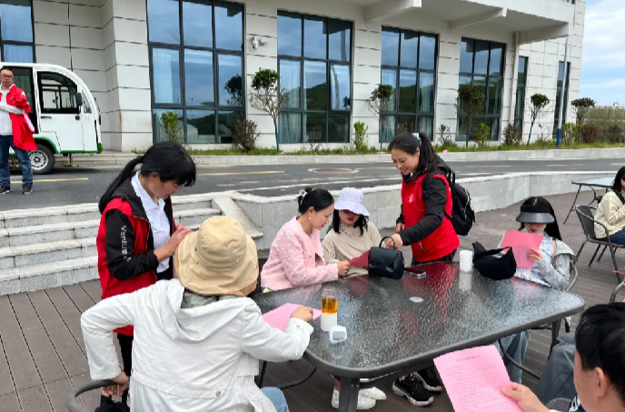 桂东县举行“5·19中国旅游日”文旅志愿服务活动