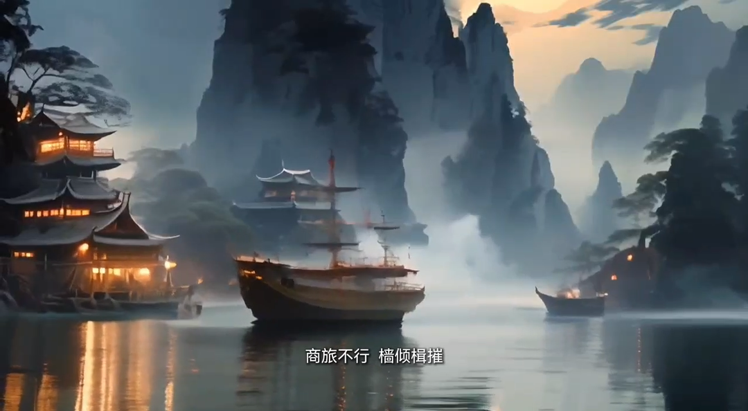 AI还原的《岳阳楼记》有多美