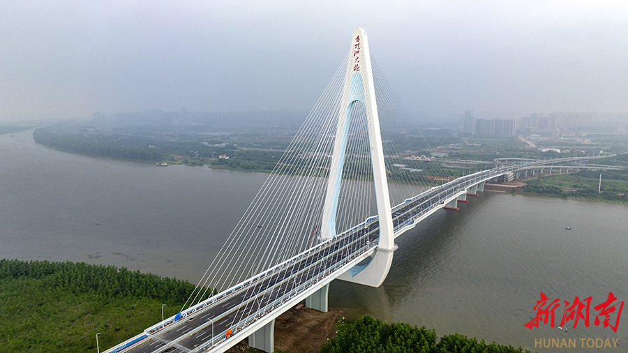 香炉洲大桥建设已近尾声 - 资讯 - 新湖南