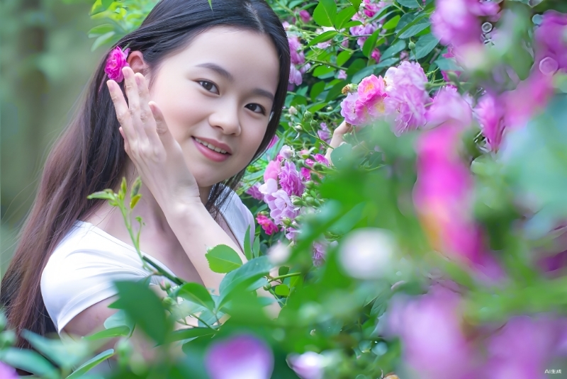 蔷薇花开